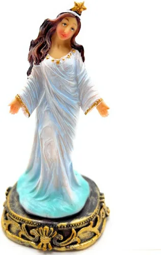 Miniatura 10 de Estatuas religiosas de 5 pulgadas (Ángel de la Guarda)