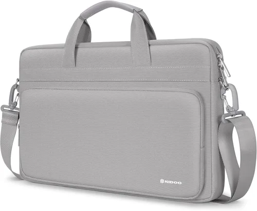 Miniatura 7 de NIDOO Maletín para laptop de 13 pulgadas para MacBook Pro M3 M2 de 14 pulgadas, MacBook Air de 13.6 pulgadas, Surface Laptop de 13.5 pulgadas, Negro