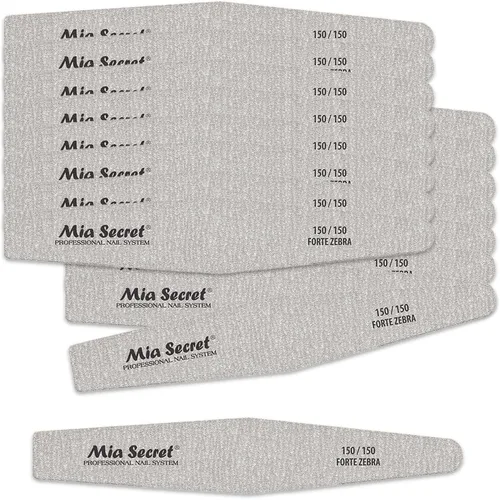 Miniatura 8 de Mia Secret Forte Zebra Diamond Lima de uñas (centro rosa, 5)