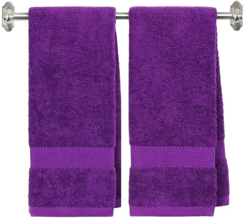 Miniatura 63 de BY LORA Juego de toallas de mano de algodón de rizo bordadas personalizadas, toallas de baño con monograma personalizadas, ultrasuaves