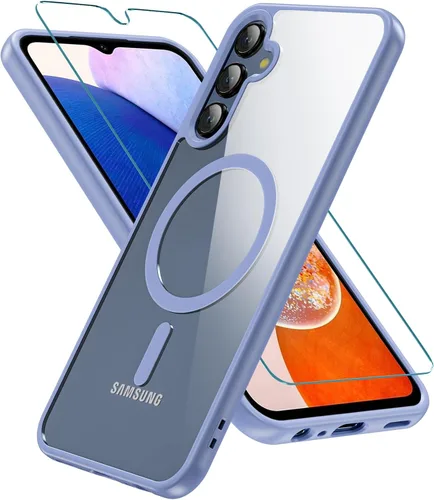 Miniatura 13 de Funda magnética para Samsung Galaxy A15, Samsung A15 5G con protector de pantalla, [protección contra caídas de grado militar] Funda protectora