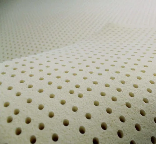 Miniatura 8 de Cubrecolchón de látex orgánico natural verde de 7 zonas, tamaño Queen, 3 pulgadas, firmeza media, almohadilla de espuma de látex con certificación