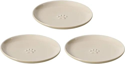 Miniatura 8 de Havniva Platos elevados de cerámica para gatos, cuenco para alimentos y agua con 2 estilos de soporte, juego de cuencos elevados ajustables para 2