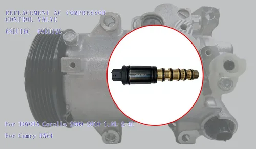 Miniatura 5 de Electroválvula de control del compresor de CA para TOYOTA Corolla 2009-2010 1.8L 2.4L Camry RAV4,válvula de presión del compresor
