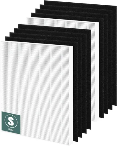 Miniatura 12 de Paquete de 2 filtros de repuesto C545 True HEPA S compatibles con repuesto para purificador de aire Winix C545, B151, P150, 9300 para filtro Winix S