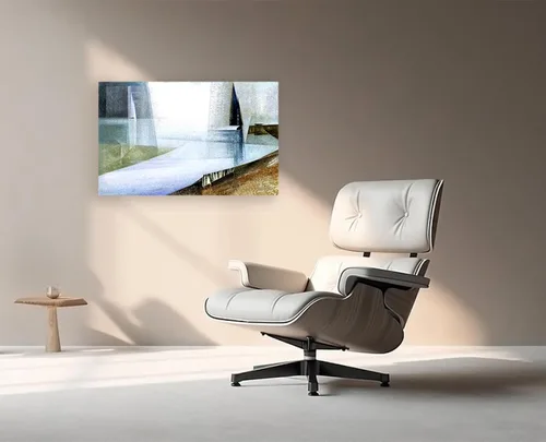 Miniatura 3 de Rega III de Lyonel F/Lienzo enmarcado famoso arte de pared/reproducción de pintura al óleo/impresión en lienzo/imagen abstracta para sala de estar