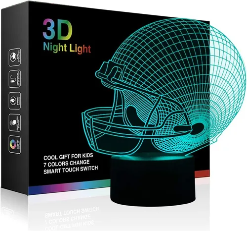 Miniatura 9 de Lámparas nocturnas 3D de ilusiones ópticas, T1-3deng-lanqiu01, 0.50watts, 5.00 volts