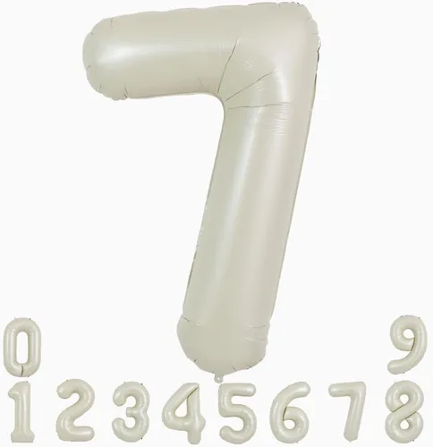 Miniatura 103 de TONIFUL 40 Inch Pastel Blue Number 8 Foil Balloons Large Mylar Foil Digital 8 Balloons for 8th Birthday, Gender Neutral Party, Baby Shower, Oro rosa