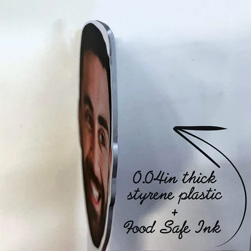 Miniatura 4 de VictoryStore Adornos personalizados para cupcakes – Juego de 150 adornos personalizados para cupcakes con foto personalizada, perfectos