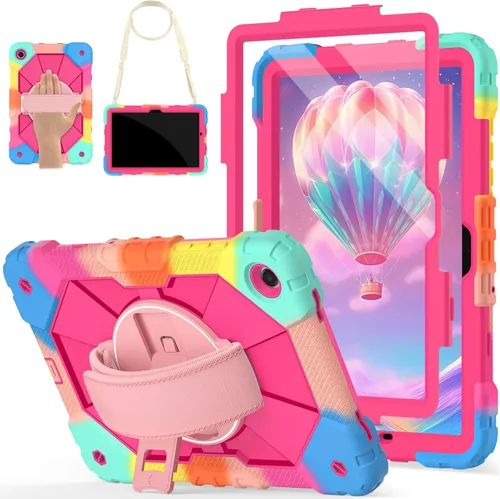 Miniatura 17 de Nitupai Funda para Samsung Galaxy Tab A11 Plus/A11+ 2025 de 11 pulgadas, Galaxy Tab A9+ 2023, funda resistente para tableta Samsung A11+ con soporte