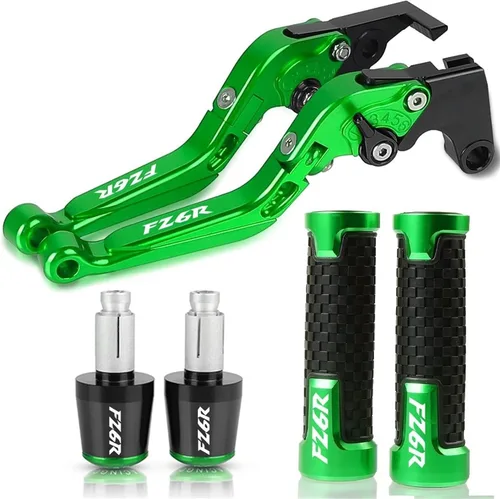 Miniatura 22 de Palancas de embrague de freno de motocicleta para manillar Yamaha FZ6R FZ 6R FZ-6R 2009 2010 2011 2012 2013 2014 2015 2016 2017 (Color : 1)