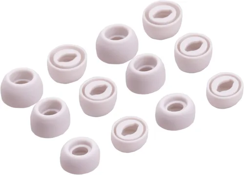 Miniatura 5 de Juego de auriculares de silicona de repuesto para auriculares Samsung Galaxy Buds Pro, 6 pares (blanco)