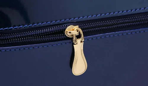 Miniatura 6 de Bolso cruzado de cuero lacado brillante para mujer, elegante bolso de noche, bolso de mano retro para fiesta de graduación