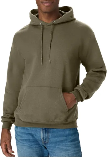 Miniatura 12 de Hanes Men's Hoodie - EcoSmart Fleece Hooded Sweatshirt for Men & Women - Midweight Fleece - Big & Tall Available