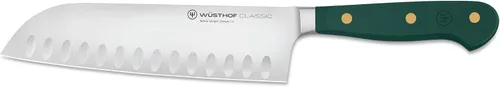 Miniatura 10 de WÜSTHOF Cuchillo Santoku clásico de melocotón coral de 7
