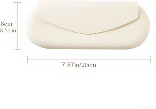 Miniatura 2 de Estuche de viaje de silicona para brochas de maquillaje, organizador de brochas de maquillaje portátil, estuche de viaje cosmético, bolsa de cepillo
