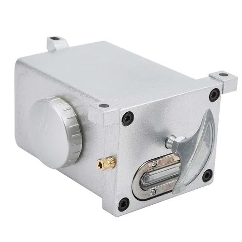 Miniatura 7 de A?8 Bomba de aceite lubricante Sistema de lubricación de aluminio fundido a mano derecha para equipos de torno, fresadoras, amoladoras