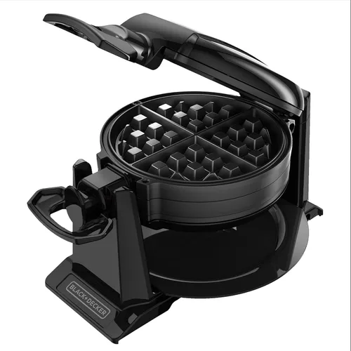 Miniatura 8 de BLACK+DECKER Máquina de gofres giratoria, negro, WMD200B, (paquete de 2)