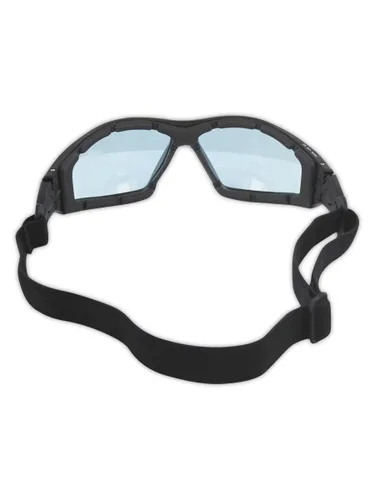 Miniatura 3 de MAGID Gafas de seguridad con patillas y correa extraíble, 2 pares, tamaño (G919)