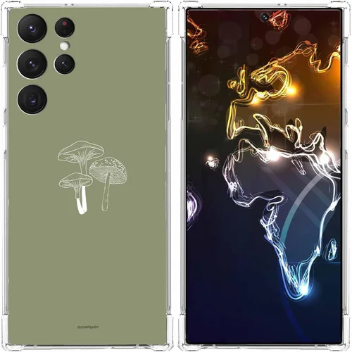 Miniatura 28 de Funda estética de collage para Samsung Galaxy S23 Ultra, patrón de citas positivas, funda de TPU suave de moda compatible con Galaxy S23 Ultra