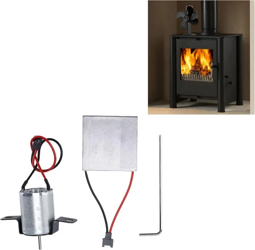 Miniatura 5 de Grupos electrógenos de ventilador de chimenea, motores de ventilador termodinámico para el hogar, kits de motor de espera para ventilador