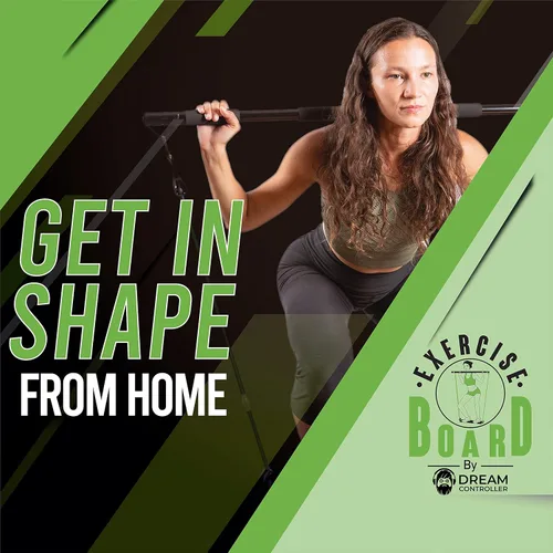 Miniatura 4 de Equipo de ejercicio portátil para entrenamiento en casa, con los mejores accesorios para ejercicios y gimnasio en casa, tabla, barra, bandas