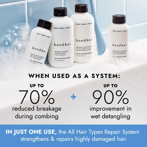Miniatura 5 de Bondbar Champú Reparador, Protege, Fortalece e Hidrata Todos los Tipos y Texturas de Cabello, Previene el Efecto Esponja y el Encresparse, Añade