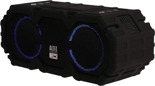 Miniatura 2 de Altec Lansing LifeJacket Jolt - Altavoz Bluetooth impermeable, altavoz duradero y portátil con carga inalámbrica Qi y asistente de voz, negro