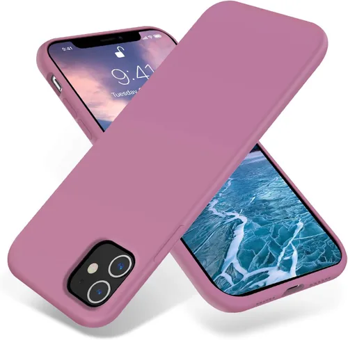 Miniatura 122 de OTOFLY Funda para iPhone 11, funda para teléfono 11, delgada, a prueba de golpes, antihuellas, forro de microfibra antiarañazos, funda protectora