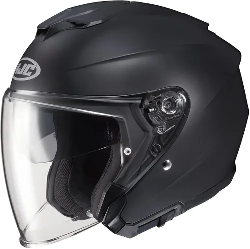Miniatura 2 de HJC i30 - Casco de motocicleta natural sólido, aprobado por DOT (negro, XS)
