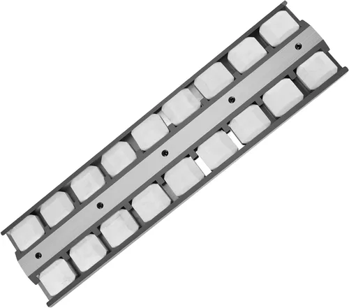 21-1/2" X 5-1/2" BBQ Grill Briquette Tray Heat Plates Burner Covers Reemplaza OEM Viking Part 032381-000, Piezas de repuesto para parrilla de gas