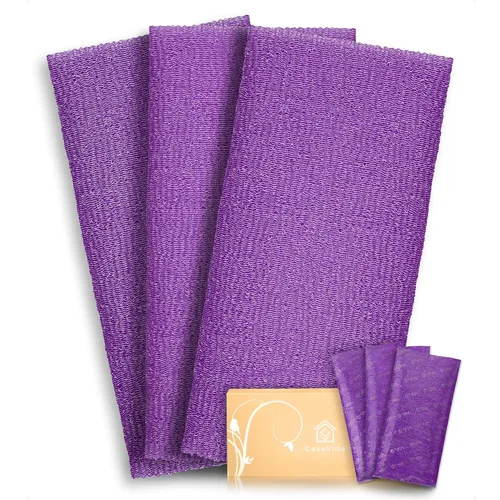 Miniatura 7 de Toalla exfoliante para la espalda, para ducha, exfoliante corporal, toalla de belleza japonesa, esponja africana, toalla de esponja coreana, paño