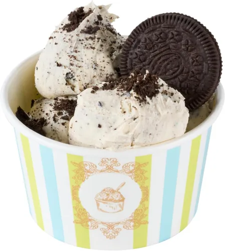 Miniatura 19 de Coppetta - Vasos de postre de 5 onzas, 50 tazas desechables para helado, tapas se venden por separado, cuencos de yogur congelado resistentes