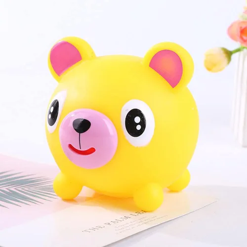 Miniatura 6 de Juguete para apretar para niños, juguetes de descompresión para adultos, juguete de liberación de estrés para adultos, muñeca vocal con tigres