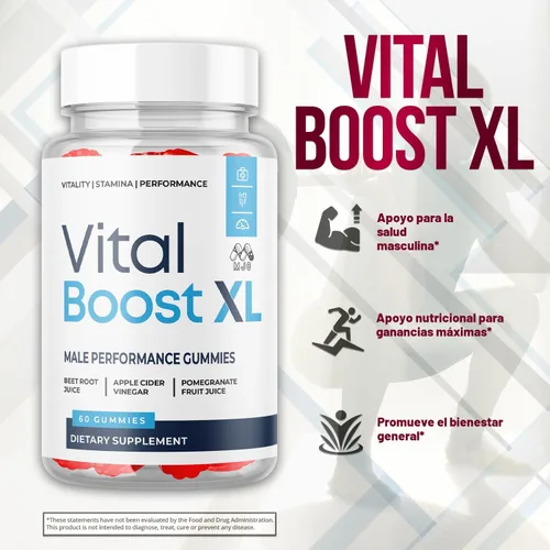 Miniatura 4 de Gomitas Vital Boost XL, gomitas oficiales Vital Boost X L para hombres con todos los ingredientes naturales, Vital BoostXL apoyo avanzado