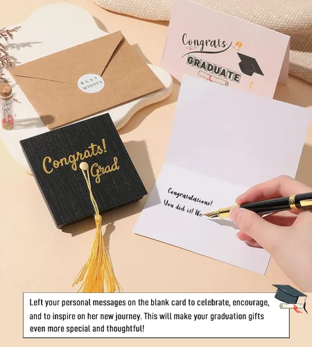 Miniatura 6 de TONY & SANDY Regalos de graduación 2024 para ella, pulsera inspiradora, regalos de graduación para niñas, graduadas de secundaria y universidad