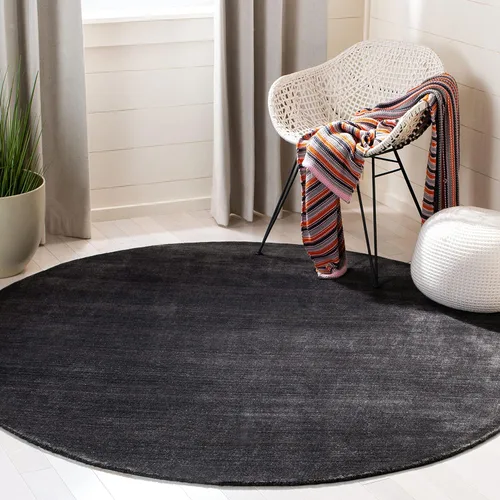 Miniatura 10 de SAFAVIEH Himalaya Collection - Alfombra decorativa, 3 x 5 pies, carbón, lana hecha a mano, ideal para zonas de alto tráfico en entrada, sala