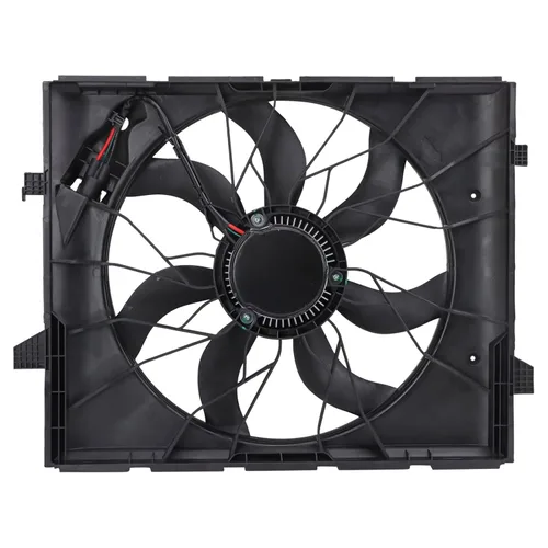 Miniatura 128 de TRQ Conjunto de ventilador de refrigeración del radiador CH3115205 compatible con Jeep Renegade 2019-2021