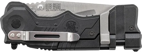 Miniatura 4 de Smith & Wesson 1st Response M.A.G.I.C Folding Knife with Glass Breaker, Glass-Filled Nylon Handle, 3.4" Blade, Stainless Steel, For Survival
