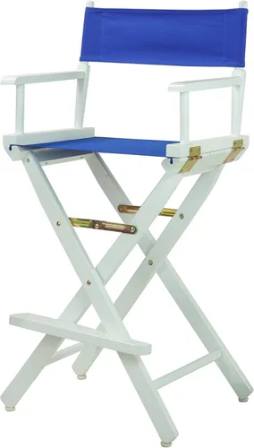Miniatura 11 de Casual Home - Silla de director de 24 in, marco de roble miel, con lona color verde cazador, altura de mostrador Marco de roble miel - Madera maciza