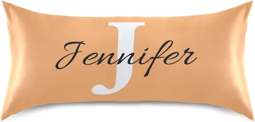 Miniatura 38 de Fundas de almohada negras personalizadas de seda con cierre de sobre, funda de almohada de satén tamaño estándar para personas que duermen