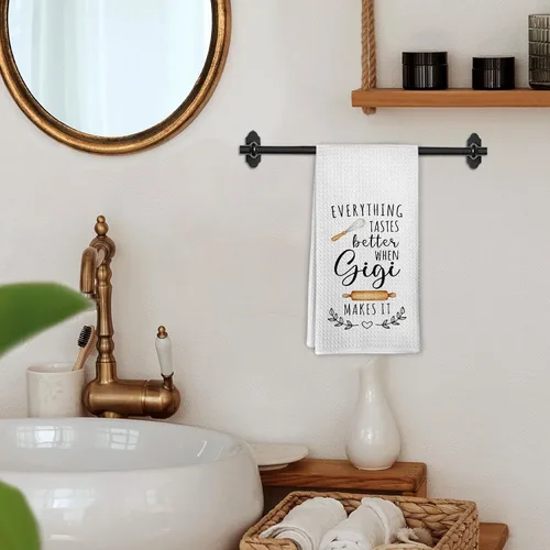 Miniatura 4 de Gigi - Toallas de cocina para el día de la madre, regalos de cumpleaños, para mujeres, abuelas de nietos, nietos, todo sabe mejor cuando Gigi lo
