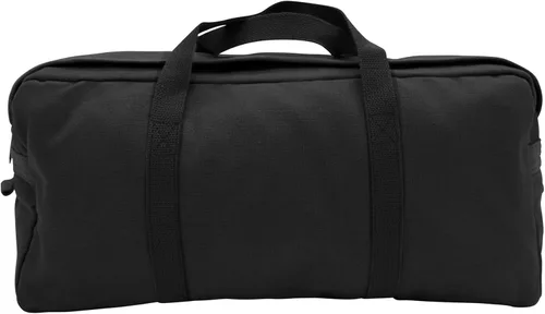 Miniatura 2 de Rothco Bolsa de herramientas estilo tanque de lienzo - Portaequipaje multiuso resistente para mecánicos, plomeros, electricistas, atletas, negro