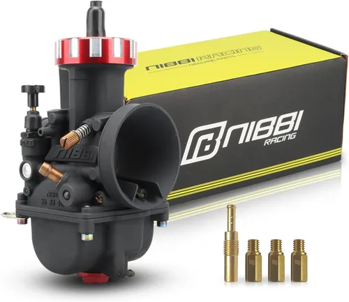 Miniatura 14 de Carburador NIBBI PWK de 24 mm para motocicleta, carburador de potencia de 125 cc-150 cc con chorros de carburador, compatible con motor GY6 Dirt