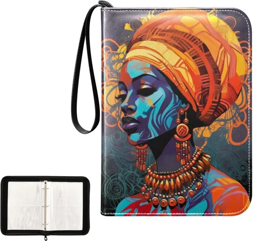 Miniatura 12 de Beach Shells - Carpeta impermeable para tarjetas intercambiables, 400 bolsillos, estuche de exhibición con fundas para tarjetas, juego