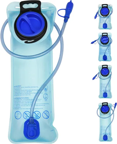 Miniatura 13 de Mdvora - Bolsa de hidratación de 1.5L/2L/2.5L/3L, bolsa de almacenamiento de agua con gran abertura, para ciclismo, senderismo, acampada