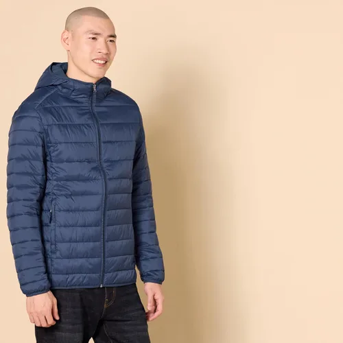 Miniatura 2 de Tienda Essentials Chaqueta acolchada con capucha ligera y resistente al agua para hombre