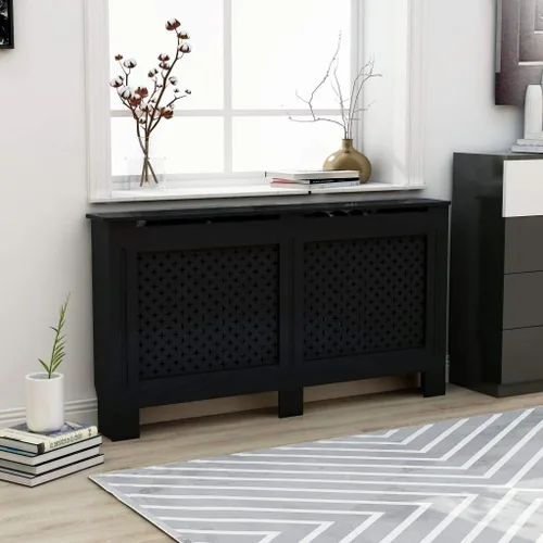 Miniatura 13 de Cubierta de radiador MDF para calefacción, estante de gabinete de radiador, accesorios de calefacción para electrodomésticos, mejoras para el hogar