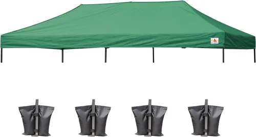 Miniatura 48 de ABCCANOPY - Toldo de repuesto para carpa desplegable (10x10 pies, beige)