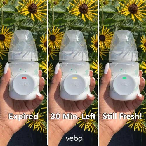 Miniatura 9 de Veba Smart Baby Bottle Monitor® [COMO SE VISTO EN Shark Tank], rastreador inteligente de leche, esenciales para la alimentación del bebé